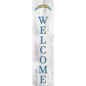 NFL Los Angeles Chargers 48" Welcome Leaner - 1 of 3
