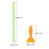 Unique Bargains Non Slip Bathtub Stickers Fluorescent Safety Shower Treads Adhesive Decal Square Green 1.25 Ft x 0.8 Inch - 2 of 4