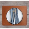 Frieling EveryDay Rectangular Placemat, Non-Slip Vinyl & Polyester Dining TableMat, Decorative Kitchen Linen, 13" x 17", Vinyl & Polyester Woven - 4 of 4