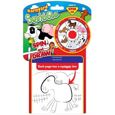 RandomLine of Creative Things: Squiggle Barnyard On-The-Go Doodle Pad- 4+ - image 1 of 4