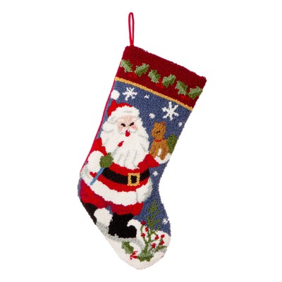 FIONECA Hooked Santa Christmas Stocking