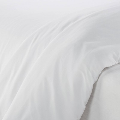 White Twin XL Fast Drying Polyester Bedspread Cover Set