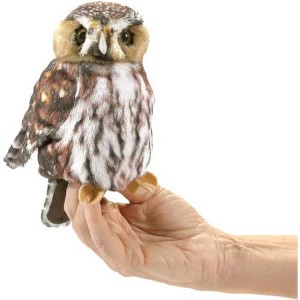 Folkmanis Puppets Pygmy Owl Puppet 3195 - 1 of 3