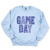 Game Day Blue Checkered -  Womens Sweatshirt - 2 of 3