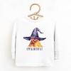 The Juniper Shop Chick Or Treat Watercolor Distressed Toddler Long Sleeve Tee - 2 of 4