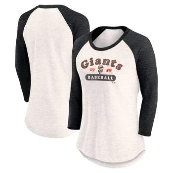 MLB San Francisco Giants Women's 3 Qtr Fashion T-Shirt