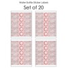 Big Dot of Happiness Pink Elegant Cross - Girl Religious Party Water Bottle Sticker Labels - Set of 20 - 3 of 4