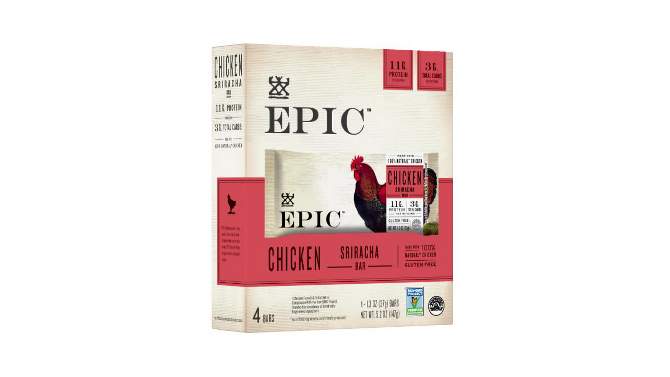 Epic Chicken Sriracha Nutrition Bar, 2 of 12, play video