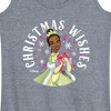 Women's - Disney - Christmas Wishes Tiana Graphic Racerback Tank - 2 of 4
