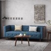 GDFStudio Croton Contemporary 89.75" Fabric/Boucle Tufted 3 Seater Sofa - 2 of 4
