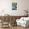 30" x 41" Lane in Summer Close up by Paul Powis Wood Framed Wall Art Print - Amanti Art: Serene Countryside Giclee - 4 of 4