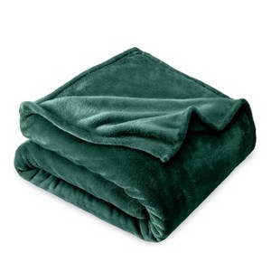 Microplush Fleece Bed Blanket by Bare Home - 1 of 4
