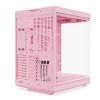 HYTE Y70 Mid-Tower ATX Gaming PC Desktop Case - Tempered Glass - Dual Chamber - High Airflow - Riser Cable - Strawberry Milk (Pink) - 4 of 4