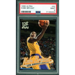Kobe Bryant Rookie Card 1996-97 Ultra #52 PSA 9 - 1 of 2