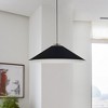 Dainolite Prudence 1 - Light Pendant in  Aged Brass/Matte Black - 4 of 4