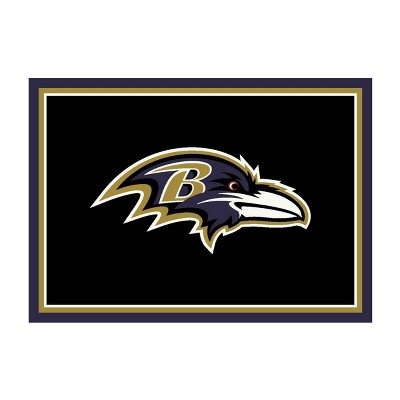  NFL Baltimore Ravens 4'x6' Spirit Rug 