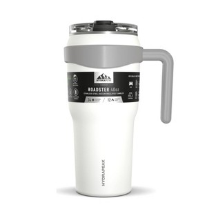 Hydrapeak Roadster 40oz Stainless Steel Tumbler Double Wall Vacuum Insulated Water Bottle With Handle & 2 in 1 Straw Lid - 1 of 4
