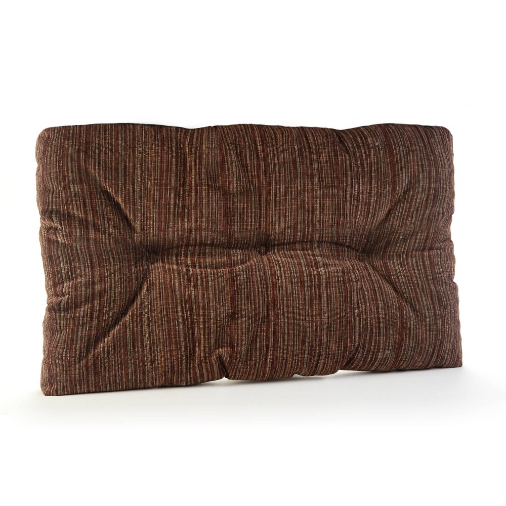 Photos - Pillow Gripper 27" Polar Tufted Universal Bench Cushion Chocolate Cholacate