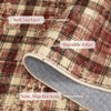 Farmhouse Area Rug, Washable Non-Slip Plaid Rug ¨C Soft Large Living Room Carpet for Bedroom, Office, Nursery - 3 of 4