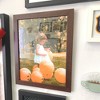 Brown Walnut 41x11 Picture Frame 41 x 11 Wood Frame Photo - 3 of 4