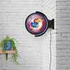 University Original Round Rotating Lighted Wall Sign - 3 of 4