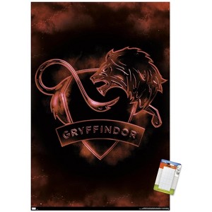 Trends International Harry Potter - Gryffindor Crest Magic Unframed Wall Poster Prints - 1 of 4