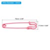 Unique Bargains Metal DIY Blankets Crafts Brooch Making Home Sewing Large Safety Pins 15 Pcs - 2 of 4