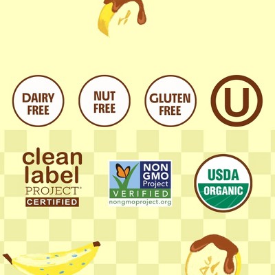 Happy Wolf Organic Kids Refrigerated Snack Bars, Choco-Banana - 4.23oz/5ct