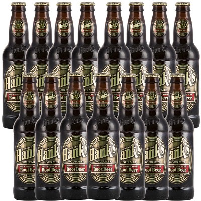 Hank's Genuine Gourmet Root Beer, 12 fl oz Bottles – Premium Craft Soda with Rich, Creamy Flavor – Authentic Philadelphia Recipe, Pack of 15