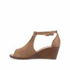 Women's Wo's Comfort Kedzie Wedge Sandals - MEDIUM - JOURNEE COLLECTION - 2 of 4