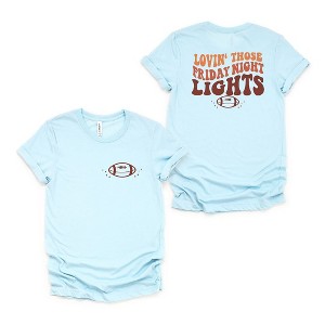 Simply Sage Market Women's Friday Night Lights Football Front and Back Design Short Sleeve Graphic Tee - 1 of 4