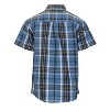 Gioberti Boy's Casual Plaid Checkered Short Sleeve Button Down Shirt - 2 of 2