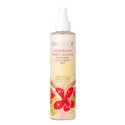 Hawaiian Ruby Guava by Pacifica Perfumed Hair & Body Mist Women's Body Spray - 6 fl oz