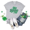 Simply Sage Market Women's Teacher Checkered Shamrock St. Patrick's Day Short Sleeve Graphic Tee - 3 of 3