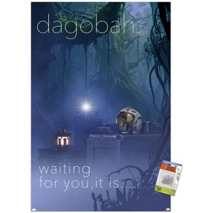 Trends International Star Wars: Dagobah - Visit Dagobah by Russell Walks 23 Unframed Wall Poster Prints - 1 of 4