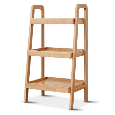 LIVAREEmlen 3-Tier Simple Bookcase,Premium Storage Organizer for Living Room, Bedroom, Hallway, Patio, Kitchen
