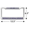 Central Arkansas School Logo Full Size Standard License Plate Metal Frame - 4 of 4