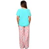 Memoi Women's Spa Kitty Two Piece PJ Set In A Bag - 3 of 4