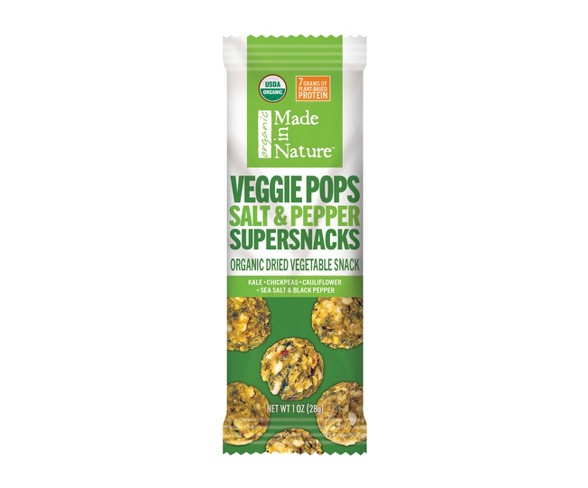 Made in Nature Salt & Pepper Veggie Pops - 1oz Bag