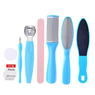 Swtroom 8 Pieces Stainless Steel Feet Files Scraper Foot Files Kit  Foot Rasp and Pedicure Tools Callus Remover Foot Grater for Dead Skin