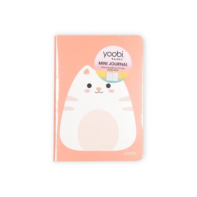 Yoobi Kawaii Journal 3.5"x5" Mini Cat