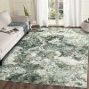 Washable Rug - Non-Slip Stain Resistant Low Pile Carpet Contemporary Foldable Floor Cover for Living Room Dining Room Bedroom Playroom - 2 of 4