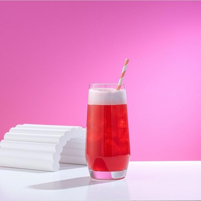 Gwen 18oz Lead-Free Crystal Highball Glass Set