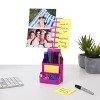 Desktop Organizer and Caddy Pink - Note Tower: ABS Desk Organization Set, Office Supplies Holder, 13.1" Height - 4 of 4