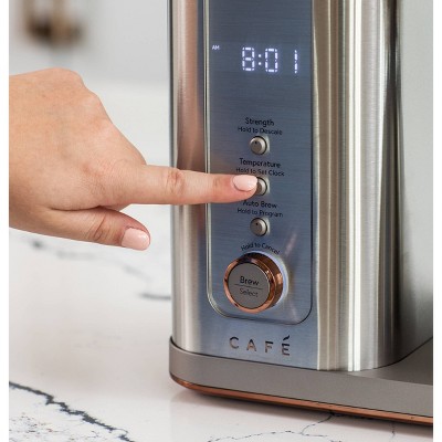 Stainless Steel Thermal Carafe Drip Coffee Maker with WiFi and Voice Control