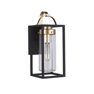 Craftmade Lighting Neo 1 - Light Wall Light in  Midnight/Satin Brass