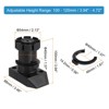 Unique Bargains Non-Skid Adjustable Thick Legs Furniture Leveling Feet for Bathroom 8 Pcs - 2 of 4