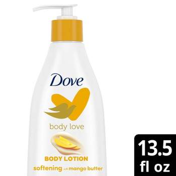 Dove Beauty Body Love Mango Cream Oil Glowing Care Body Lotion Mango & Almond - 13.5 fl oz