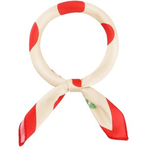 INSPIRE CHIC Women's Polka Dot Square Neckerchief Headband 27.56*27.56 inches(L*W) - 1 of 4