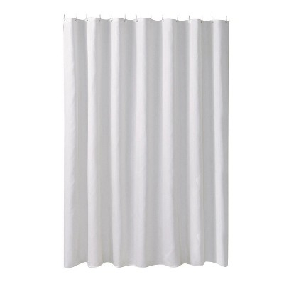 LunaLulinlk White Shower Curtain for Bathroom